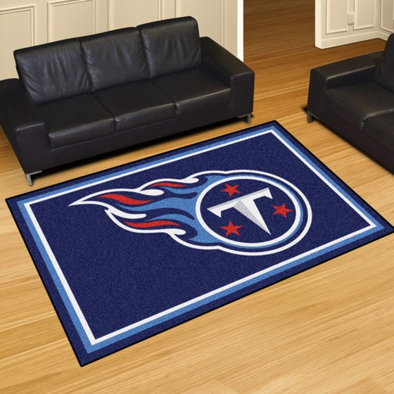 Tennessee Titans 5'x8' Plush Rug