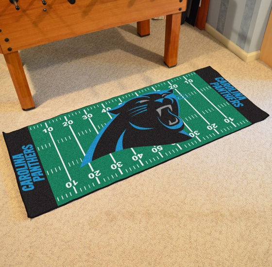 Carolina Panthers Football Field Runner (Style 1)