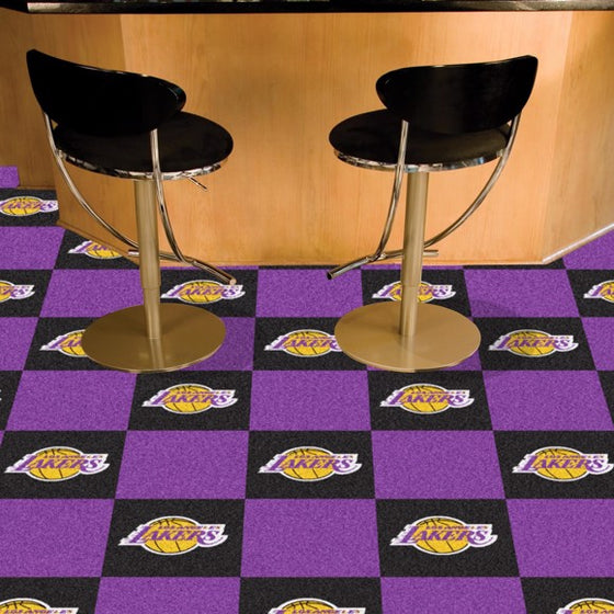 Los Angeles Lakers Team Carpet Tiles