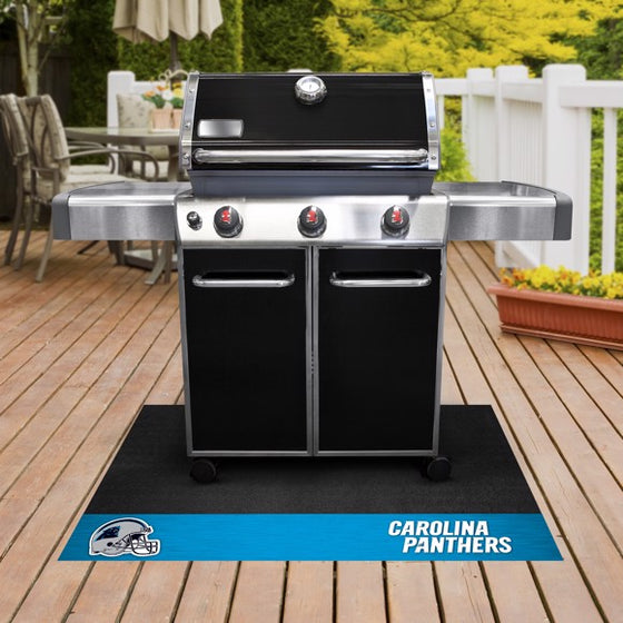 Carolina Panthers Grill Mat