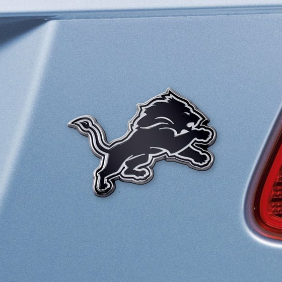 Detroit Lions Emblem - Chrome (Style 1)