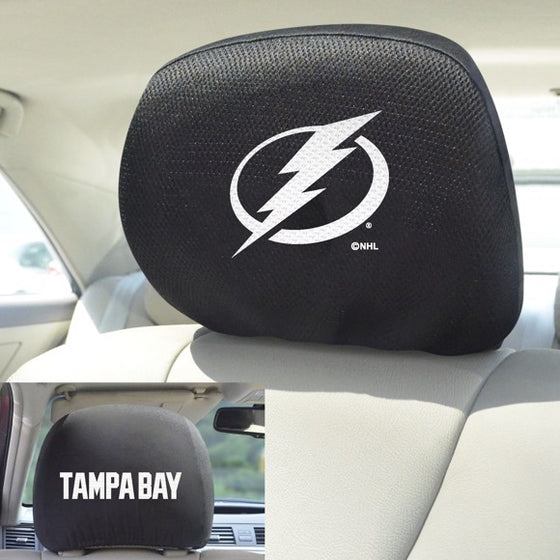 Tampa Bay Lightning Headrest Cover Set