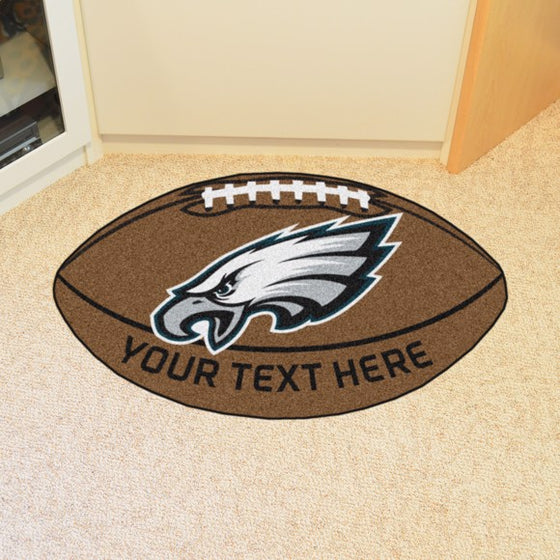 Philadelphia Eagles Personalized Football Mat