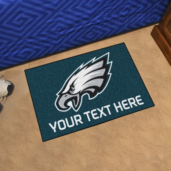 Philadelphia Eagles Personalized Starter Mat