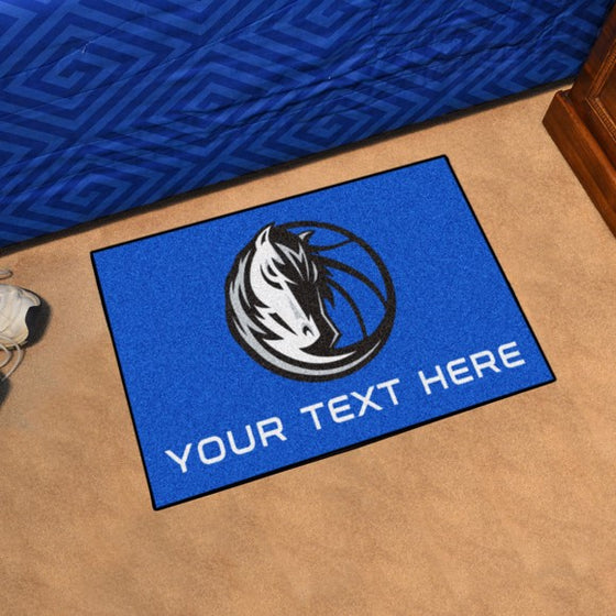 Dallas Mavericks Personalized Starter Mat