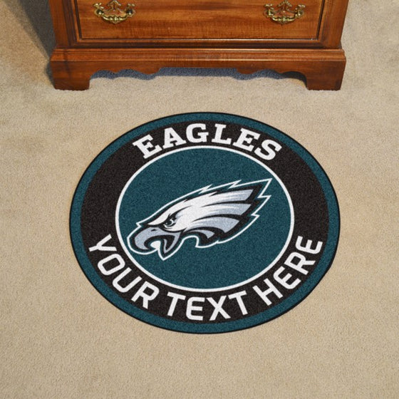 Philadelphia Eagles Personalized Roundel Mat