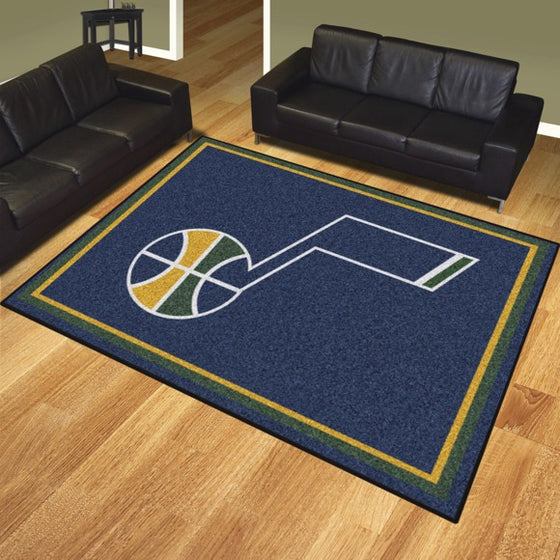 Utah Jazz 8'x10' Plush Rug