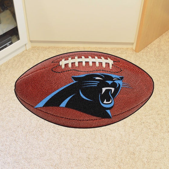 Carolina Panthers Football Mat