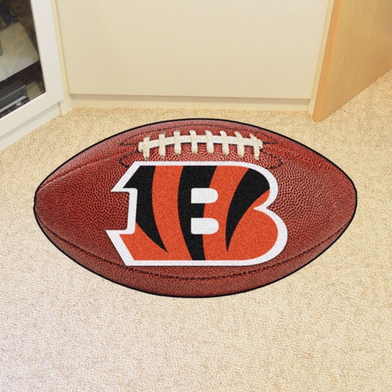 Cincinnati Bengals Football Mat