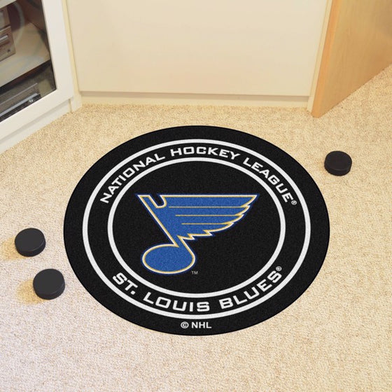 St. Louis Blues Puck Mat