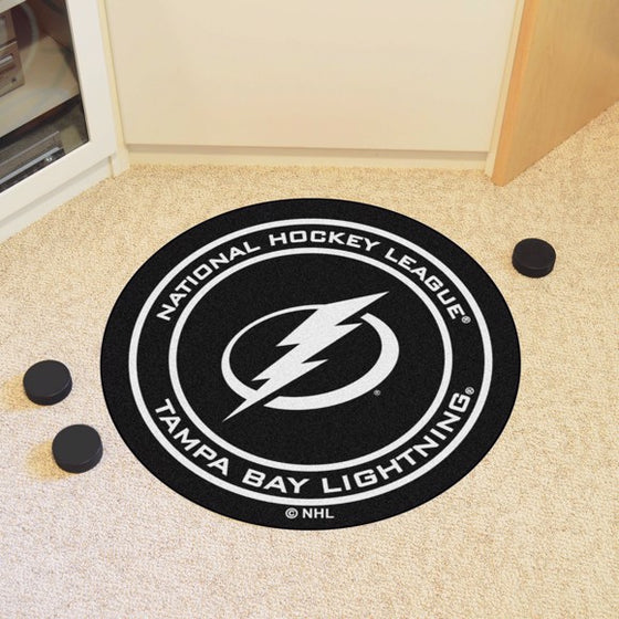 Tampa Bay Lightning Puck Mat