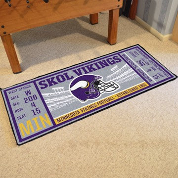 Minnesota Vikings Ticket Runner