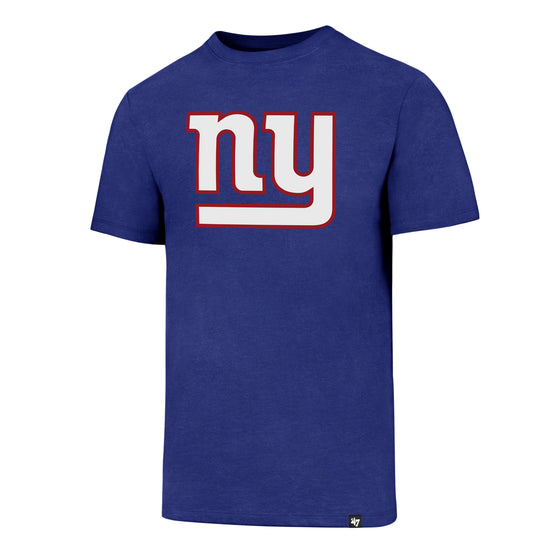 NEW YORK GIANTS ROYAL CLUB TEE MENS - Large (L)