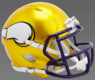 Riddell Minnesota Vikings Revolution Speed Flex Authentic Football Hel –  GameRoomPlaza