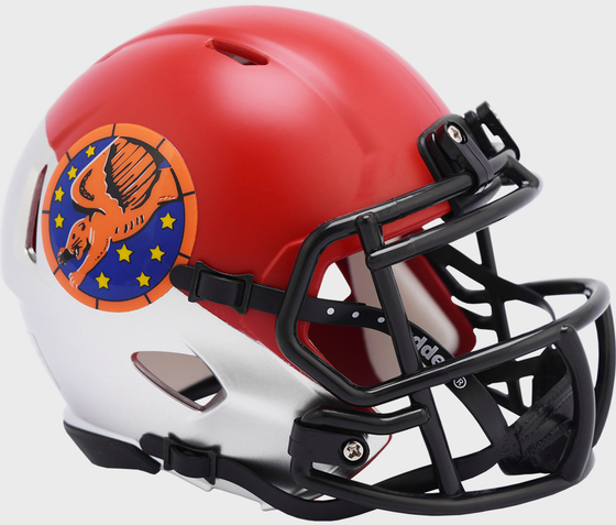 Air Force Falcons NCAA Mini Speed Football Helmet <B>Tuskegee 99th Limited Edition</B>