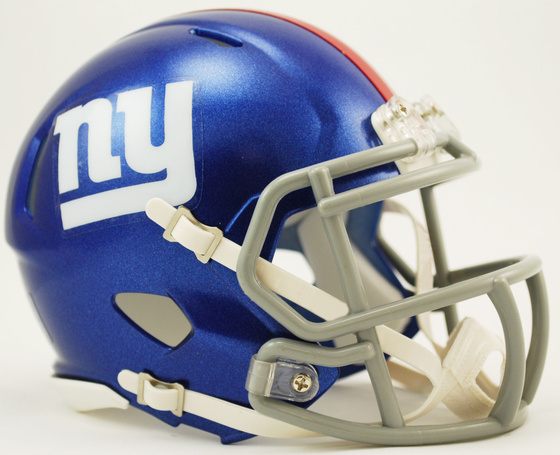 New York Giants NFL Mini Speed Football Helmet