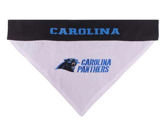 Carolina Panthers Reversible Bandana Pets First - 757 Sports Collectibles