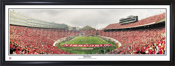 WI-119A Wisconsin Badgers End Zone - 757 Sports Collectibles