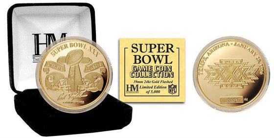 Super Bowl XXX 24kt Gold Flip Coin - 757 Sports Collectibles