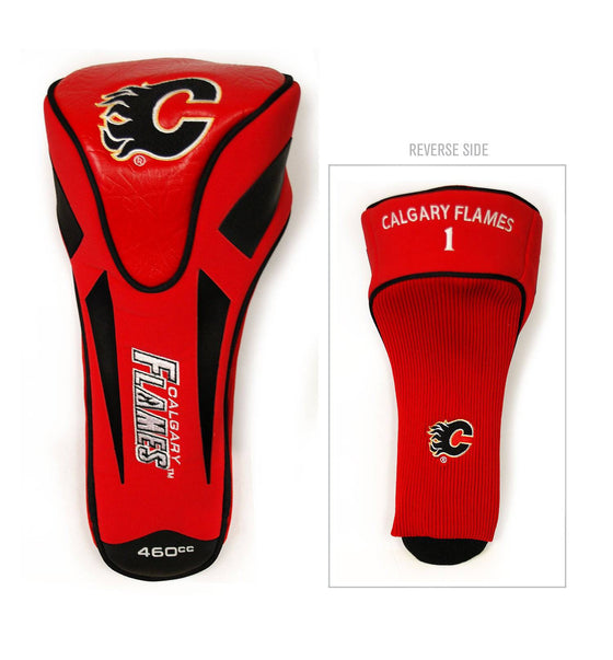 Calgary Flames Single Apex Driver Head Cover - 757 Sports Collectibles