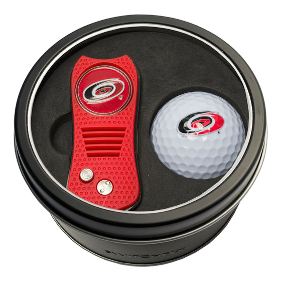 Carolina Hurricanes Tin Set - Switchfix, Golf Ball - 757 Sports Collectibles