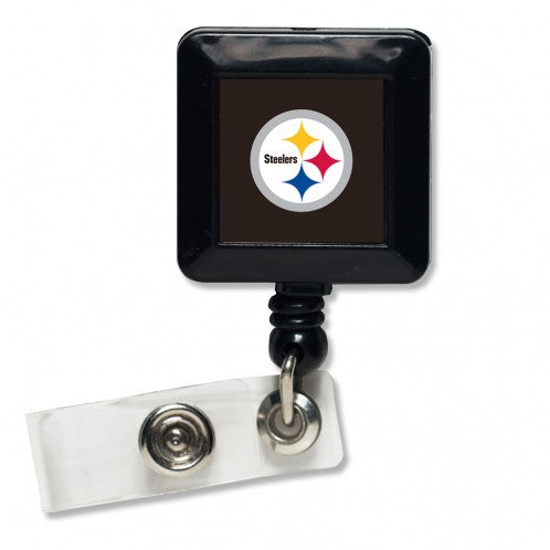 PITTSBURGH STEELERS RETRACTABLE BADGE HOLDER