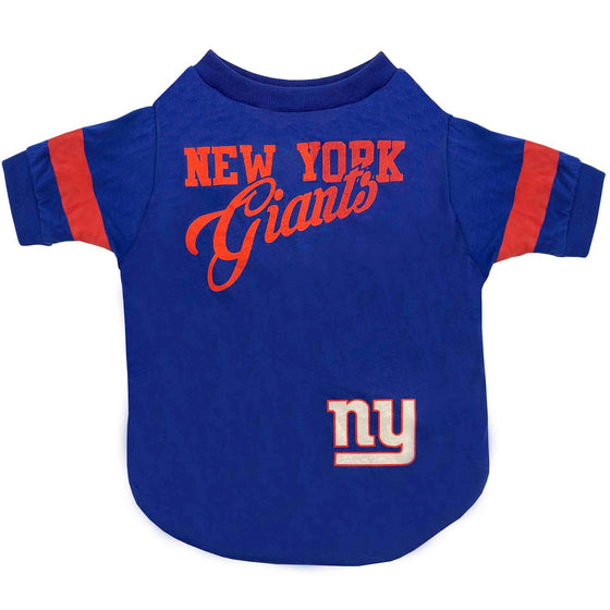 New York Giants Stripe Tee Pets First