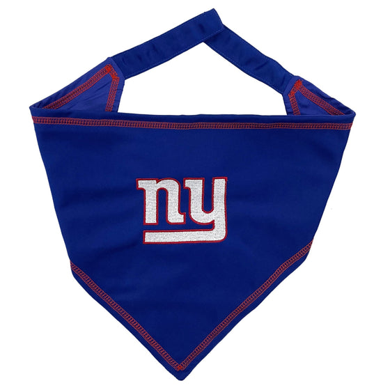 New York Giants Tie Around Bandana Pets First