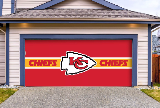 Imperial Kansas City Chiefs Double Garage Door Cover – Game World Planet