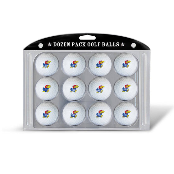 Kansas Jayhawks Golf Balls, 12 Pack - 757 Sports Collectibles