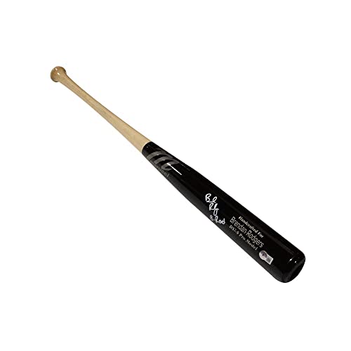 Brendan Rodgers B-Rod Autographed Black Baseball Bat - BAS COA - 757 Sports Collectibles