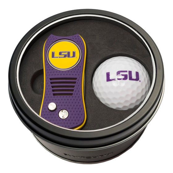 LSU Tigers Tin Set - Switchfix, Golf Ball - 757 Sports Collectibles