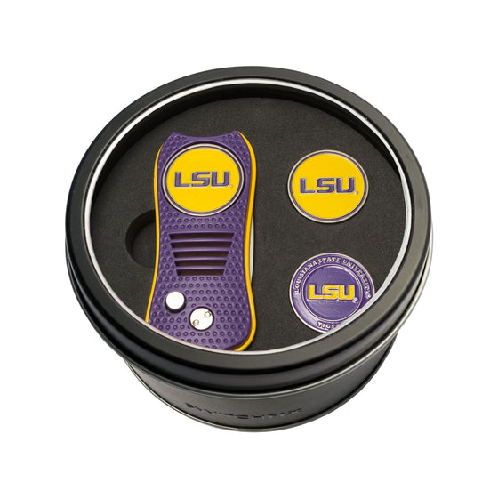 LSU Tigers Tin Set - Switchfix, 2 Markers - 757 Sports Collectibles