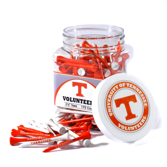 Tennessee Volunteers Jar Of 175 Golf Tees - 757 Sports Collectibles