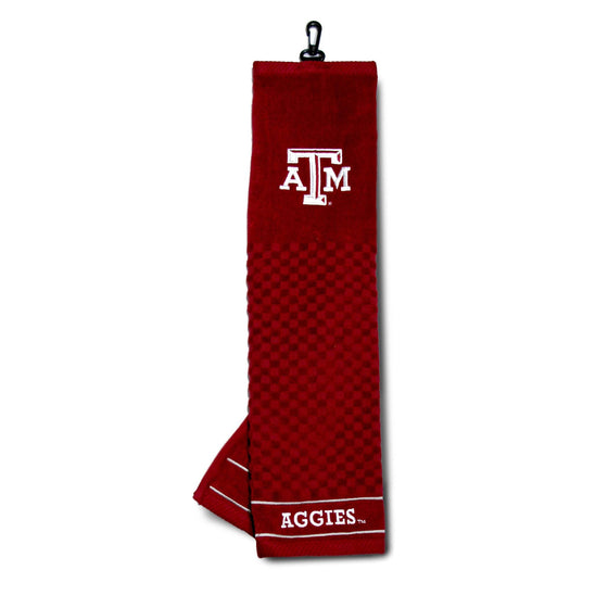 Texas A&M Aggies Embroidered Golf Towel - 757 Sports Collectibles