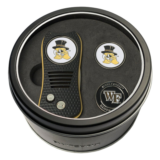 Wake Forest Demon Deacons Tin Set - Switchfix, 2 Markers - 757 Sports Collectibles