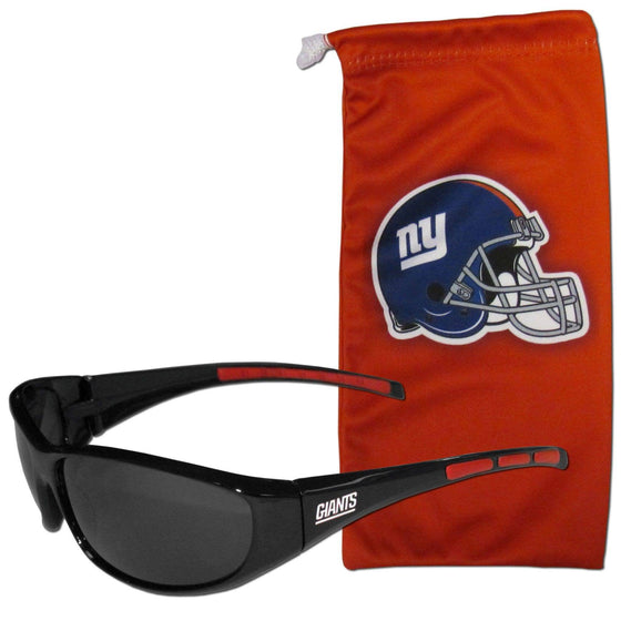 New York Giants Sunglass and Bag Set (SSKG) - 757 Sports Collectibles