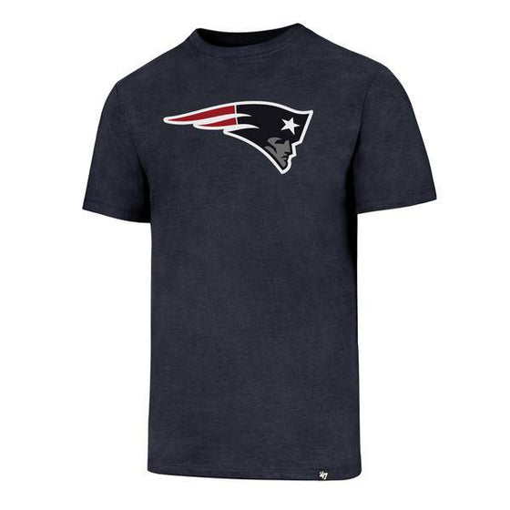 NEW ENGLAND PATRIOTS ’47 CLUB TEE T-Shirt Short Sleeve Shirt - Navy - 2XL XXL Size: Double Extra Large - 757 Sports Collectibles