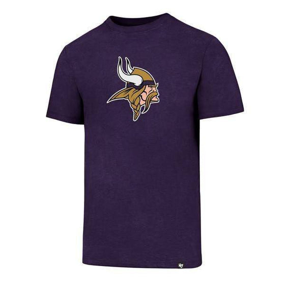 Minnesota Vikings ’47 CLUB TEE T-Shirt Short Sleeve Shirt - Purple - M Size: Medium - 757 Sports Collectibles