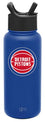 Simple Modern NBA Detroit Pistons 32oz Water Bottle with Straw Lid Insulated Stainless Steel Summit - 757 Sports Collectibles