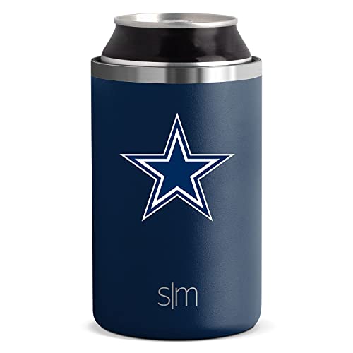 Dallas Cowboys Blue Sparkle Can Koozies 2 Pack