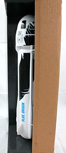 Michael Strahan Autographed Blue Origin Mini Rocket-Beckett W Hologram Black - 757 Sports Collectibles