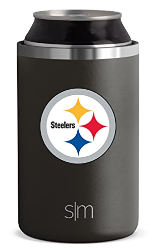 Simple Modern Officially Licensed NFL Pittsburgh Steelers Gifts for Men,  Women, Dads, Fathers Day  Insulated Ranger Can Cooler for Standard 12oz  Cans - Beer, Seltzer, and Soda : : Home & Kitchen