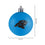 FOCO NFL Carolina Panthers 12-Pack Plastic Ball Ornament Set - 757 Sports Collectibles