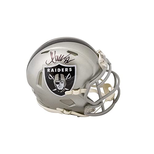 Marcus Allen Autographed Oakland Flash Mini Football Helmet - BAS - 757 Sports Collectibles