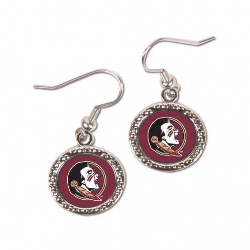 Florida State Seminoles Earrings Round Style (CDG) - 757 Sports Collectibles