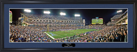 Tennessee Titans 25 Yard Line Panorama Photo Print - 757 Sports Collectibles