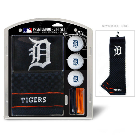 Detroit Tigers Golf Gift Set with Embroidered Towel - Special Order - 757 Sports Collectibles