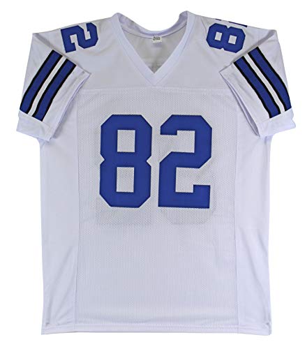 Jason Witten Authentic Signed White Pro Style Jersey Autographed BAS Witnessed - 757 Sports Collectibles