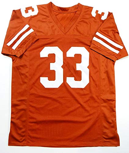 D'onta Foreman Autographed Orange College Style Jersey- JSA Witness Auth R3 - 757 Sports Collectibles